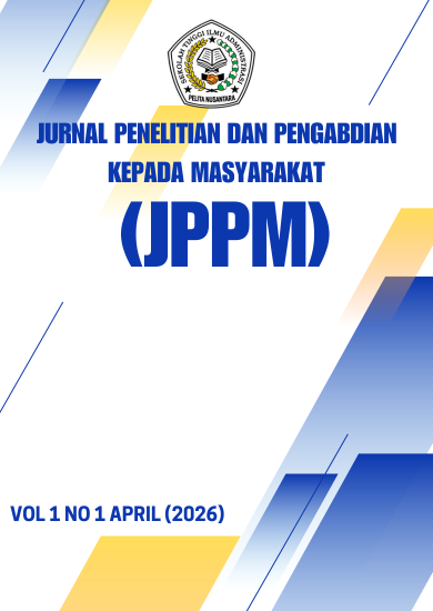 					View Vol. 1 No. 1 (2026): Jurnal Penelitian dan Pengabdian Kepada Masyarakat
				